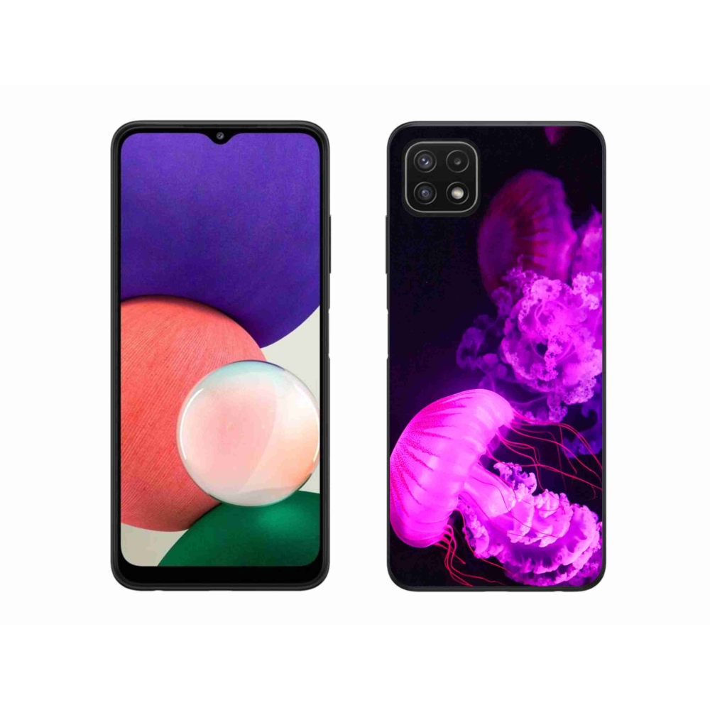Zselés borítás mmCase Samsung Galaxy A22 5G - medúza 1