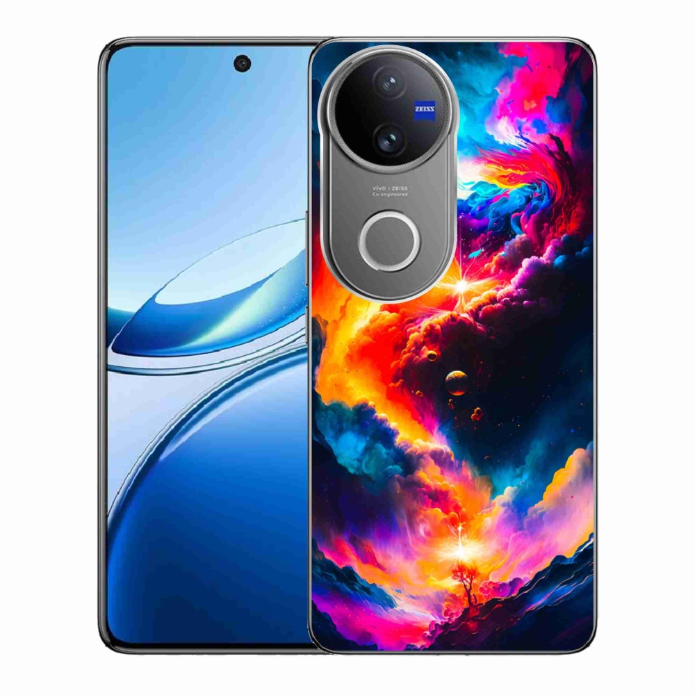 Zselés borítás mmCase a Vivo V50 5G készülékhez - absztrakt motívum