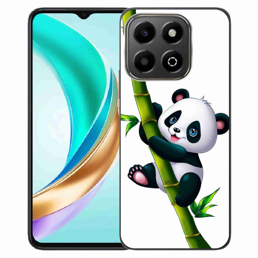 Zselés borítás mmCase a Honor X6b készülékhez - bambuszon lévő panda