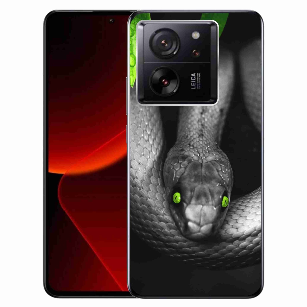 Zselés borítás mmCase a Xiaomi 13T/13T Pro számára - kígyó