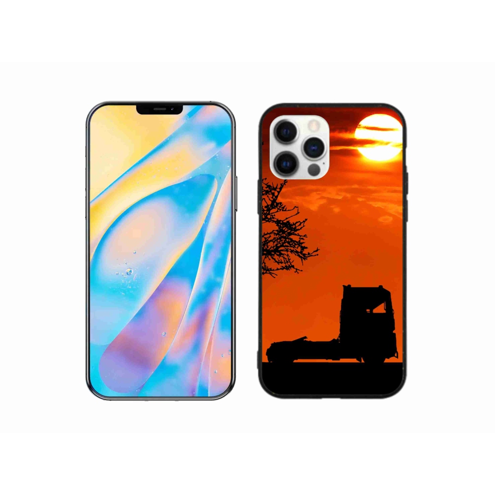 Gél borítás mmCase iPhone 12 Pro készülékhez - teherautó 3