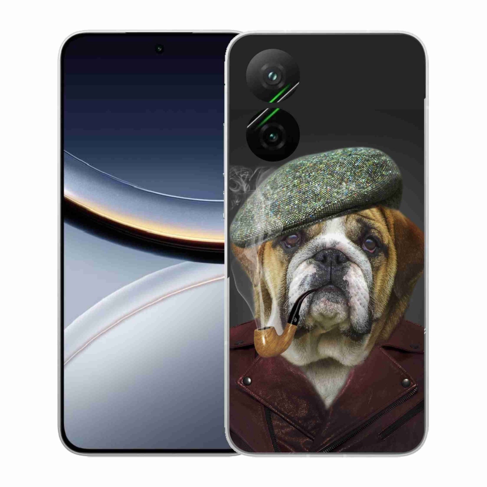 Gél borítás mmCase a Xiaomi Poco F7 5G-hez - kutya csővel