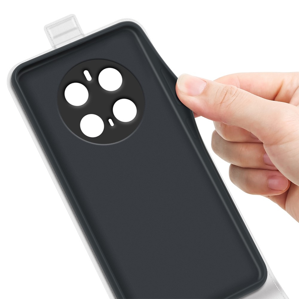 Függőleges könyvtáska Honor Magic 7 Pro 5G készülékhez - fehér