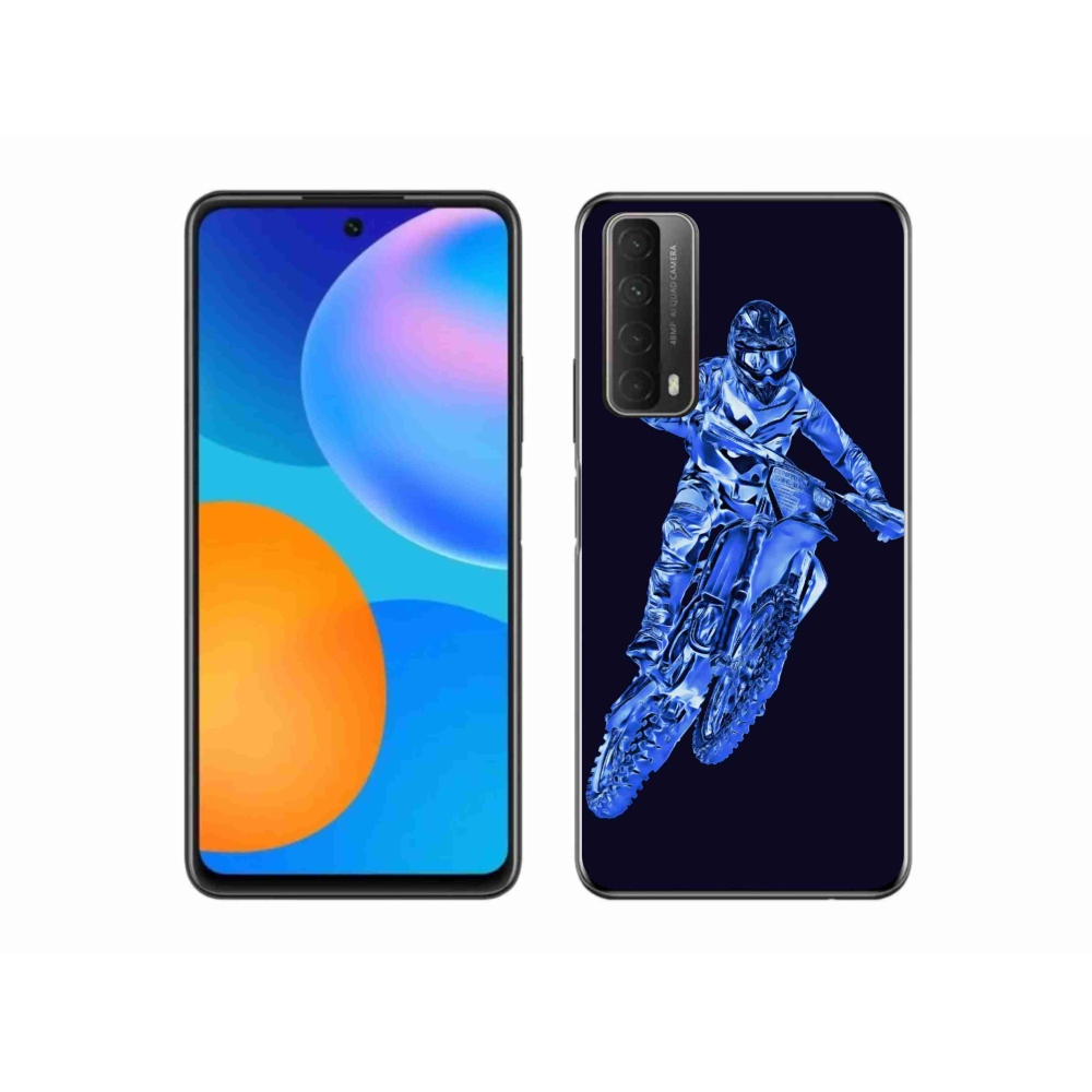 Zselés borítás mmCase a Huawei P Smart (2021) - motocross 1