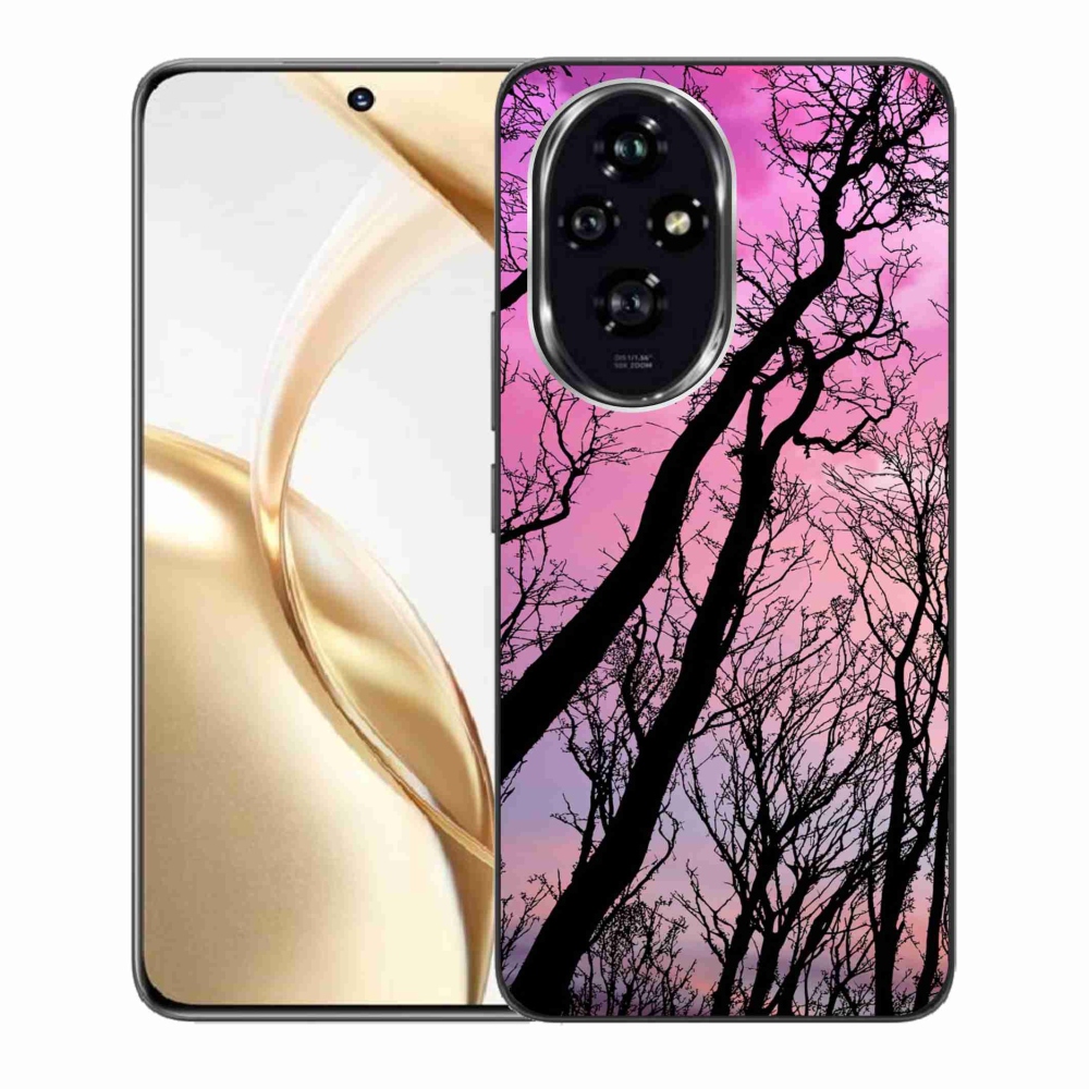 Gél tok mmCase a Honor 200 5G számára - kidőlt fák