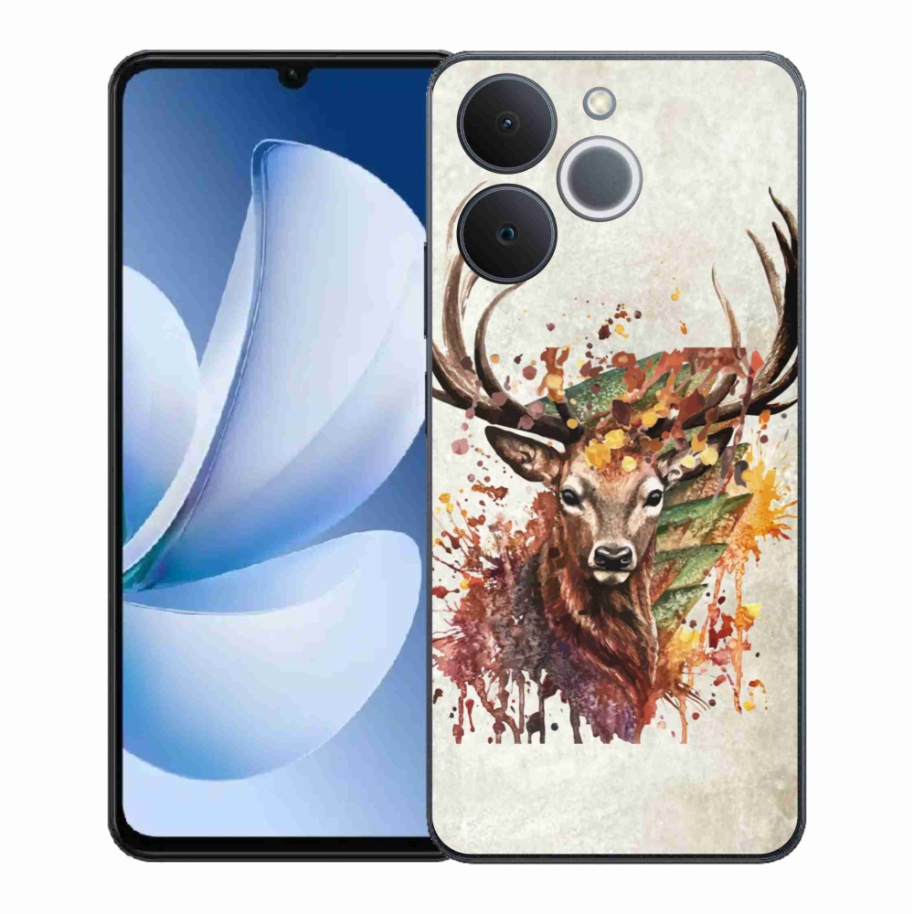 Zselés borítás mmCase a Realme Note 70T készülékhez - szarvas 1