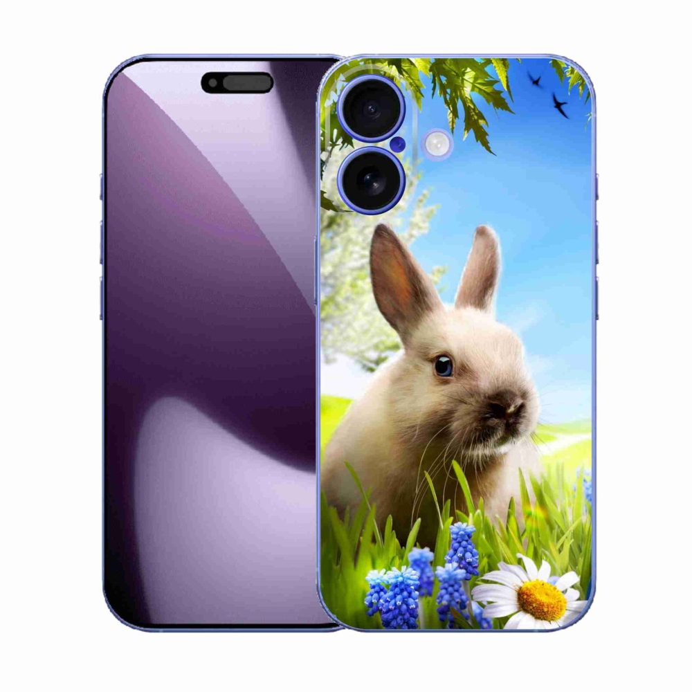 Zselés borítás mmCase iPhone 17 készülékhez - nyuszi