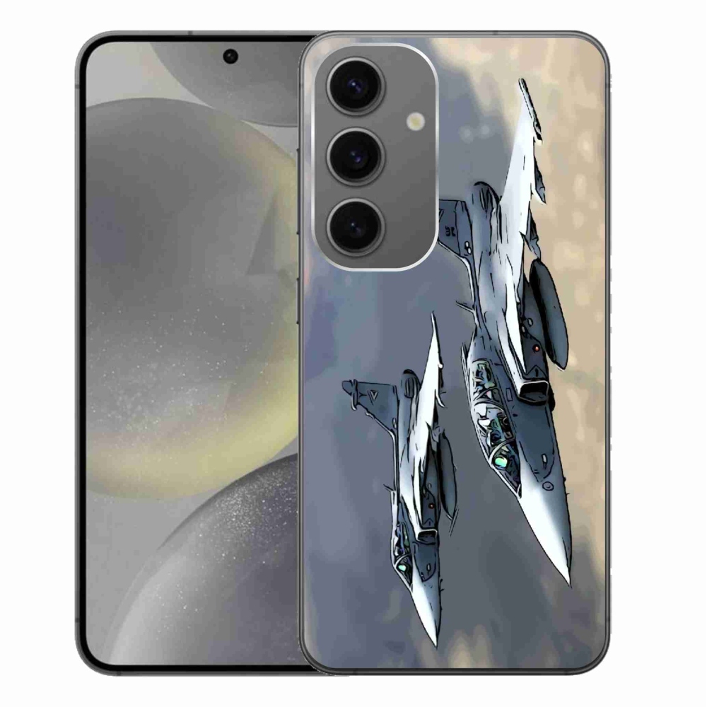 Gél borítás mmCase Samsung Galaxy S24+ - vadászgépek számára