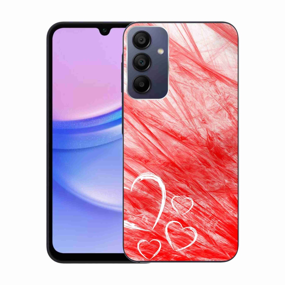 Gél védőhuzat mmCase Samsung Galaxy A15 4G/5G - szív
