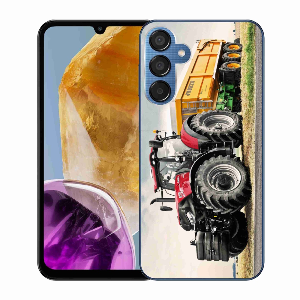 Zselés borítás mmCase Samsung Galaxy M15 5G - traktor 3