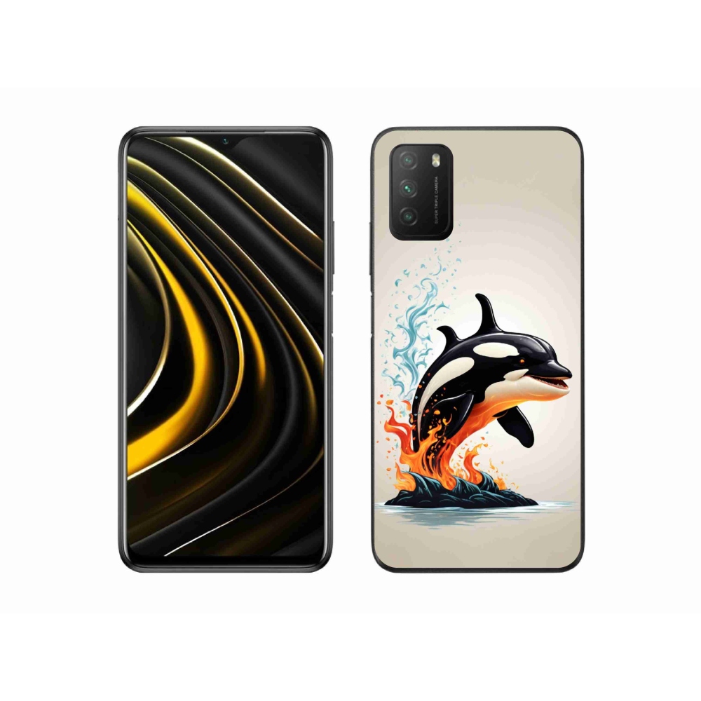 Gél borítás mmCase a Xiaomi Poco M3-hoz - írisz