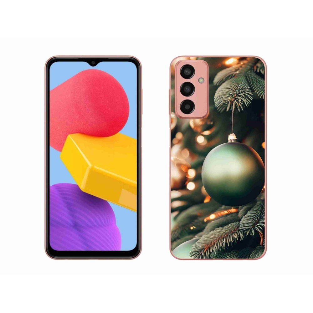 Gél borító mmCase Samsung Galaxy M13 - karácsonyi dekoráció 1