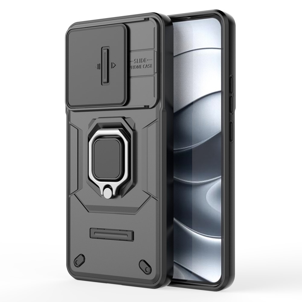 Lencseálló borítás a Xiaomi Redmi Note 14 5G készülékhez - fekete