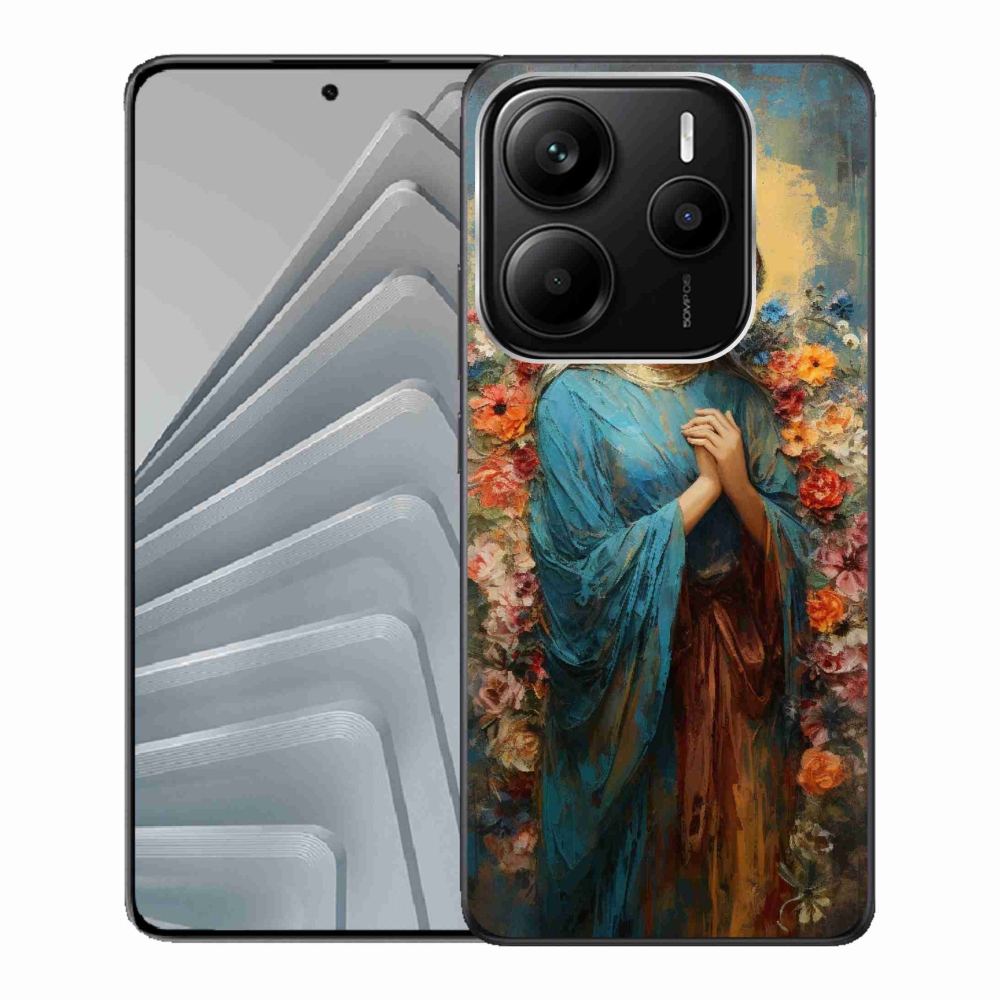 Gél borító mmCase a Xiaomi Redmi Note 14 5G-hez - szent nő