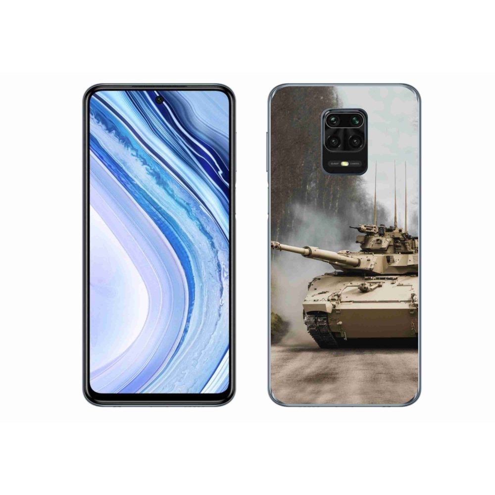 Gél borítás mmCase a Xiaomi Redmi Note 9 Pro számára - tank 1