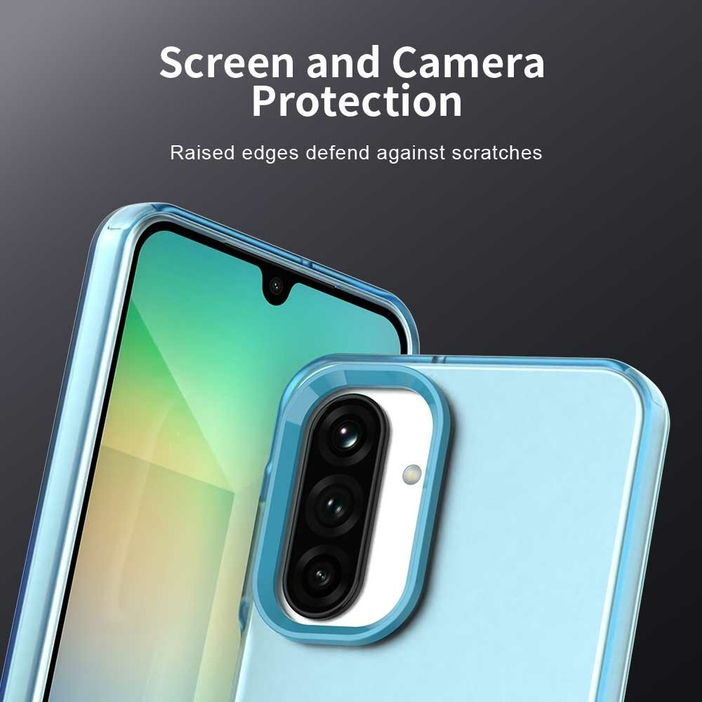 Candy matt zselés tok Samsung Galaxy A26 5G - kék