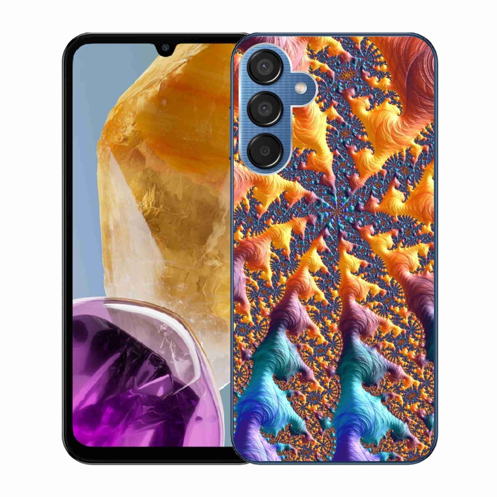 Zselés borítás mmCase Samsung Galaxy M15 5G - absztrakt motívum 23