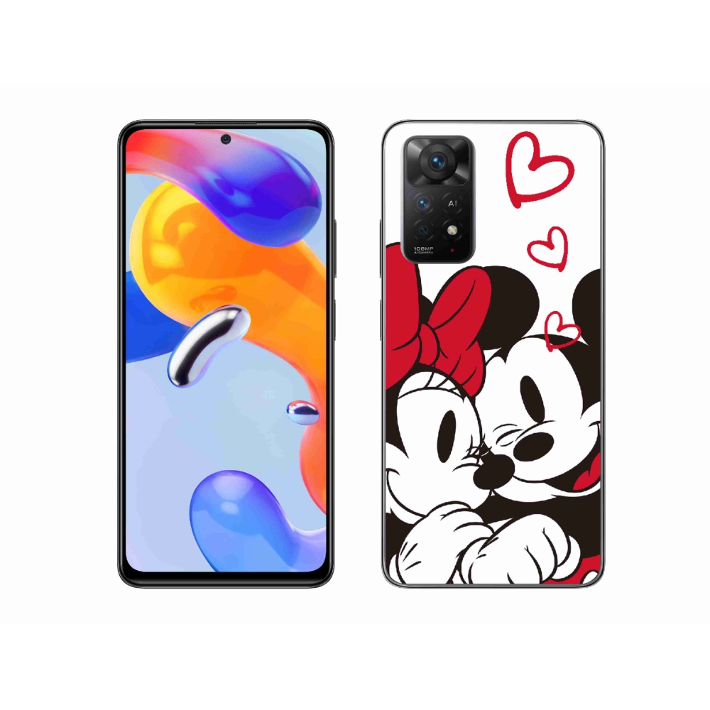 Gél borítás mmCase a Xiaomi Redmi Note 11 Pro 4G/5G-hez - minnie és mickey