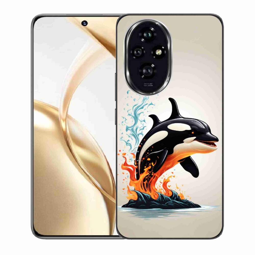 Zselés borítás mmCase a Honor 200 5G készülékhez - írisz