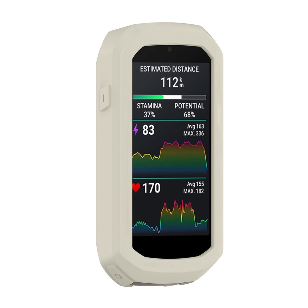 Accure szilikon tok Garmin Edge 1050 GPS kerékpáros navigációhoz - világosszürke