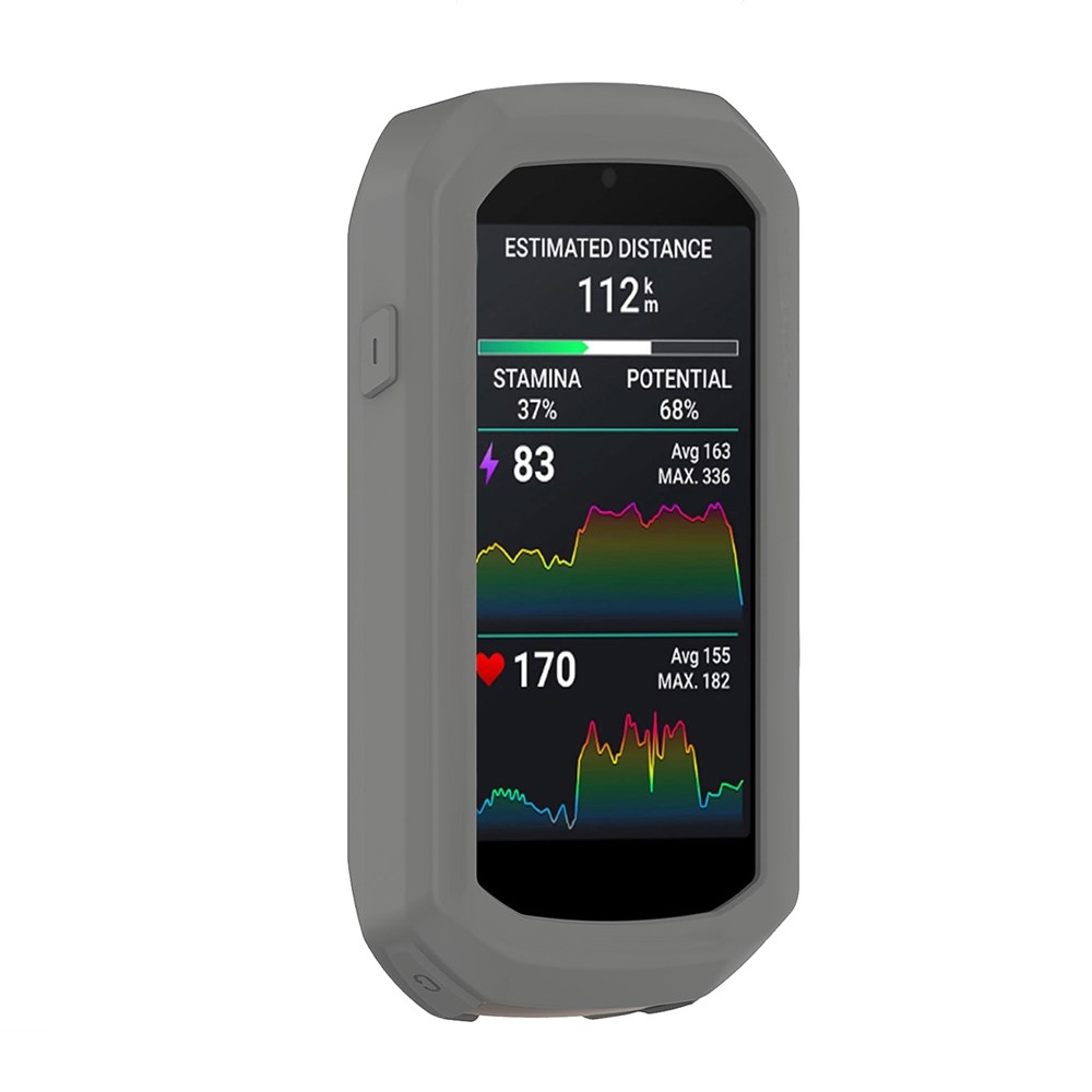 Accure szilikon tok Garmin Edge 1050 GPS kerékpáros navigációhoz - sötétszürke