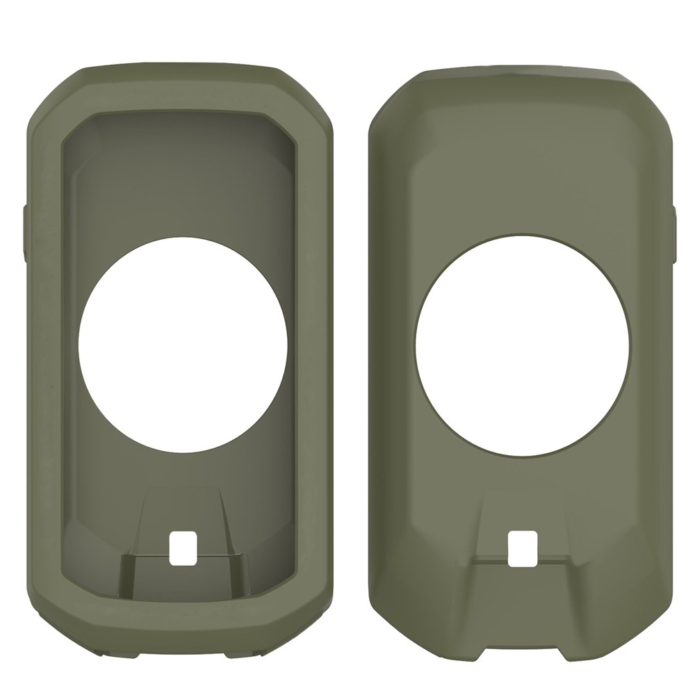 Accure szilikon tok Garmin Edge 1050 GPS kerékpáros navigációhoz - sötétzöld