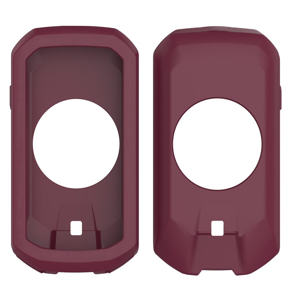 Accure szilikon tok Garmin Edge 1050 GPS kerékpáros navigációhoz - bordó színű