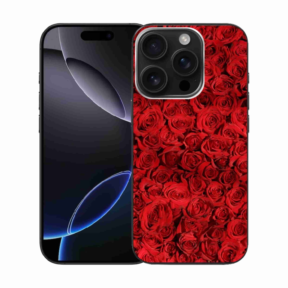 Zselés borítás mmCase iPhone 16 Pro készülékhez - rózsaszínű