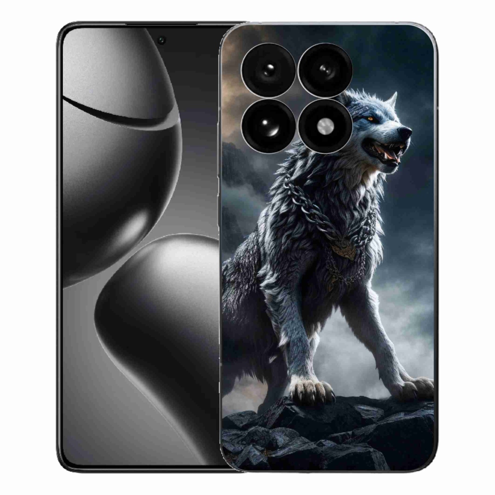 Gél borítás mmCase a Xiaomi 15T-hez - farkas 1