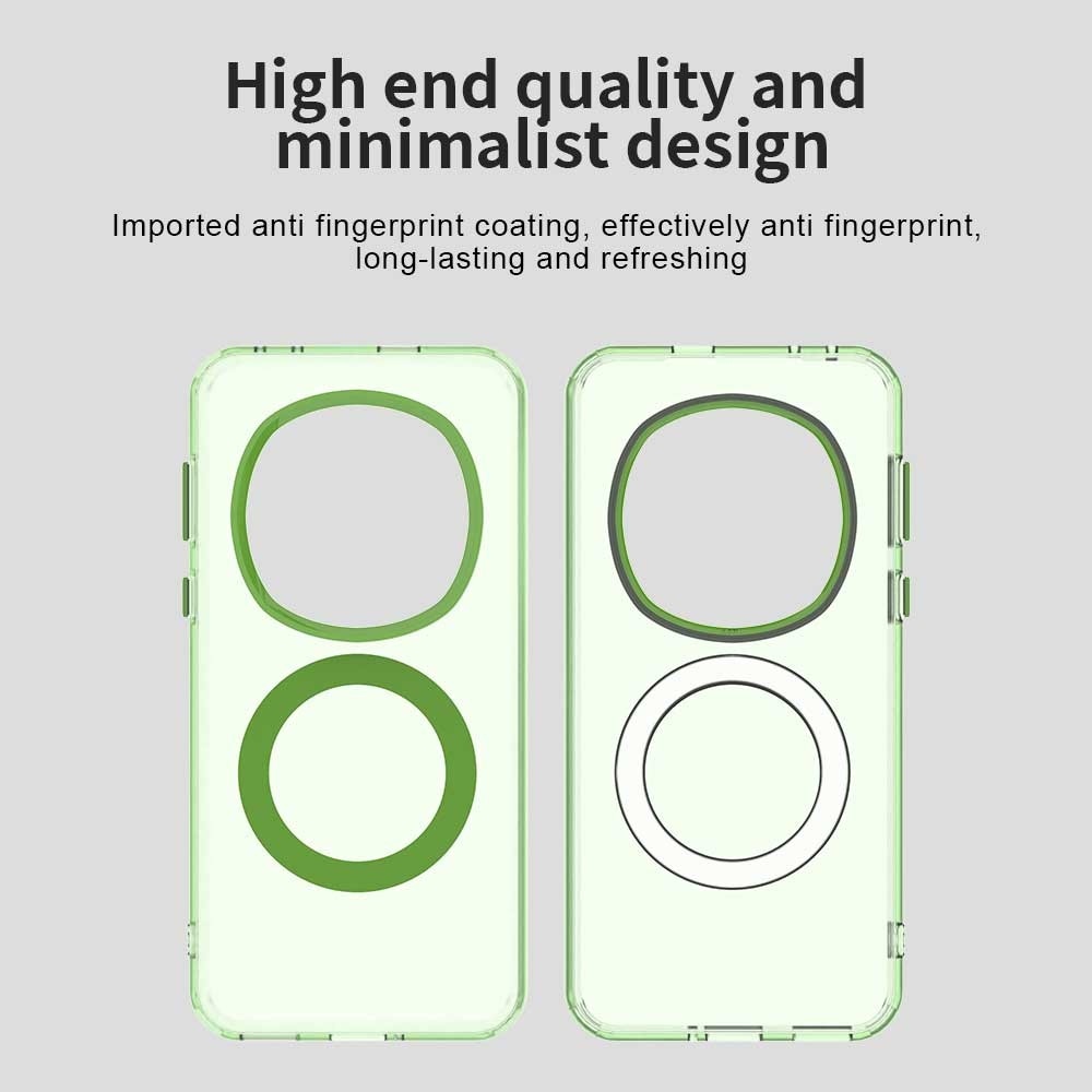 Candy zselés tok MagSafe-val a Honor Magic 7 Pro 5G készülékhez - zöld