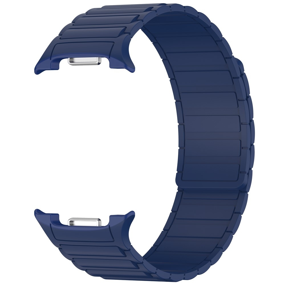 Adjust szilikon karkötő a Samsung Galaxy Watch8 Classic 46 mm-es/Watch8 44 mm-es/40 mm-es modellekhez – kék