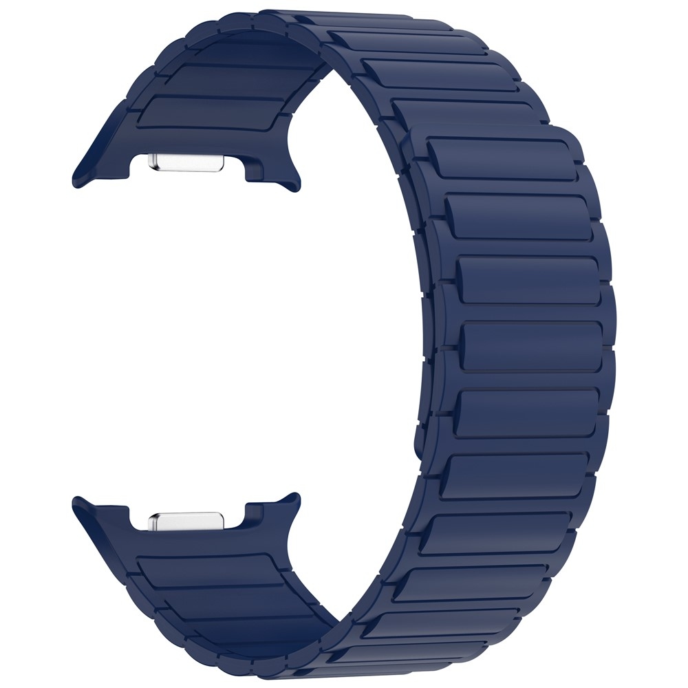 Adjust szilikon karkötő a Samsung Galaxy Watch8 Classic 46 mm-es/Watch8 44 mm-es/40 mm-es modellekhez – kék