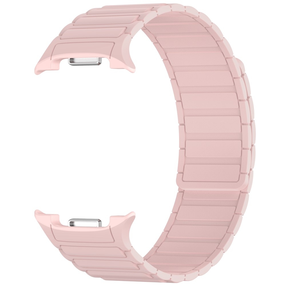 Adjust szilikon karkötő a Samsung Galaxy Watch8 Classic 46 mm-es/Watch8 44 mm-es/40 mm-es modellekhez – rózsaszín