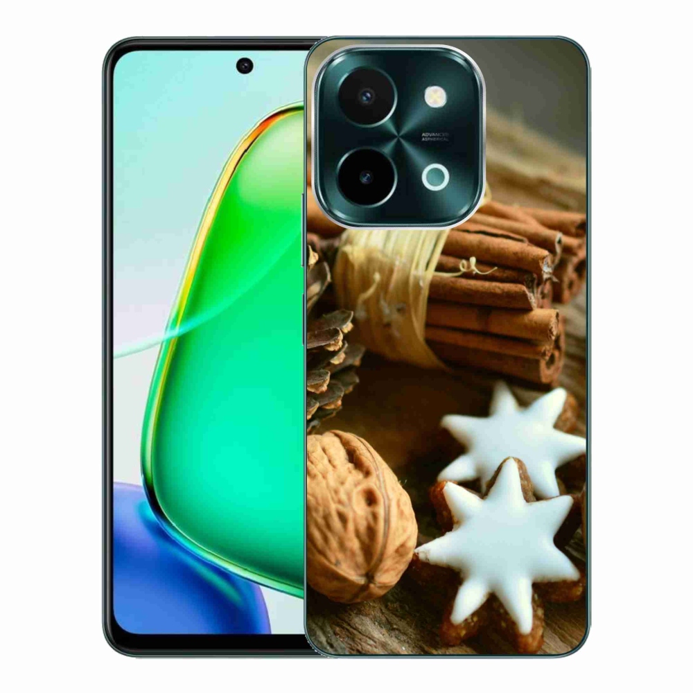 Gél borítás mmCase a Vivo Y28-hoz - fahéj és mézeskalács