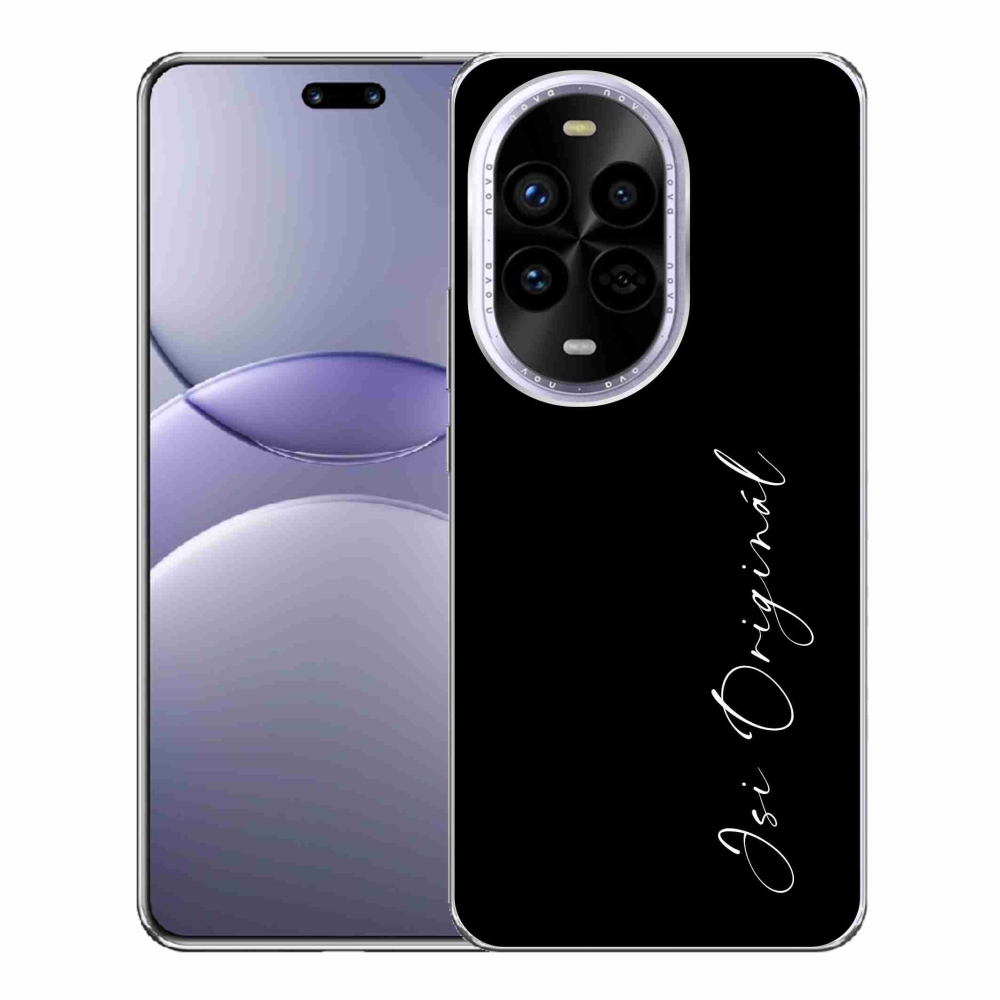 Gél borító mmCase a Huawei Nova 13 Pro 5G-n - te vagy az eredeti fekete háttér