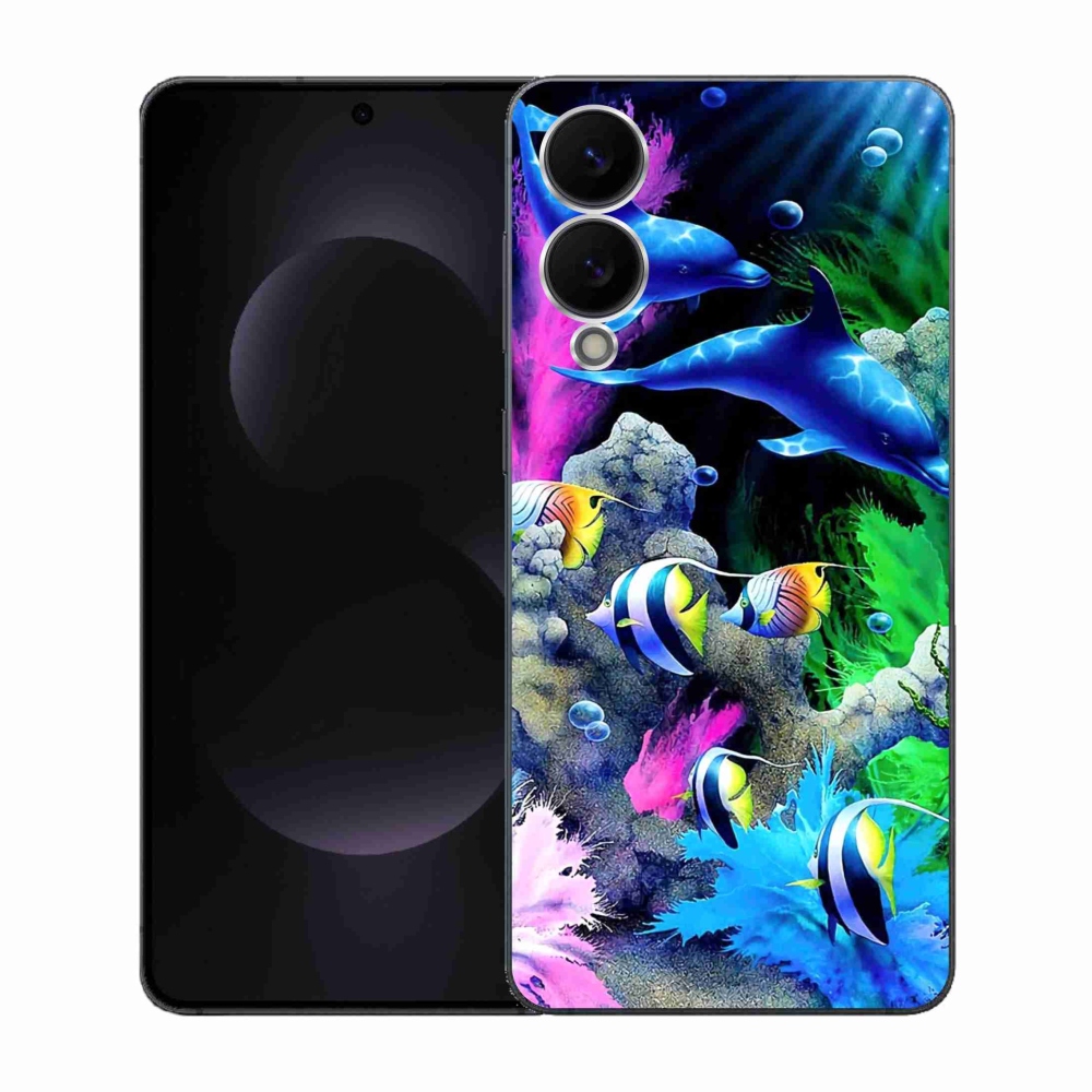 Gél borítás mmCase Samsung Galaxy S25 Edge készülékhez - Sea World