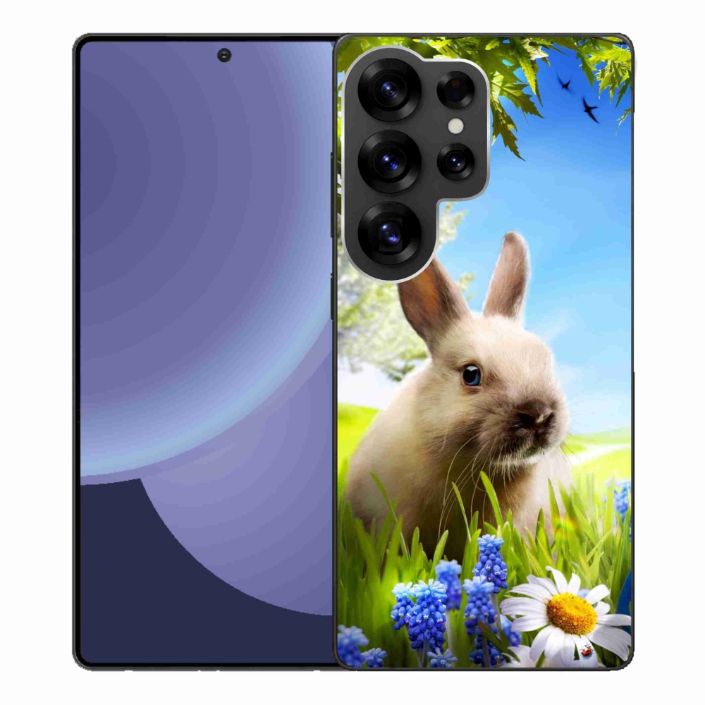 Gél védőhuzat mmCase Samsung Galaxy S25 Ultra készülékhez - nyuszi