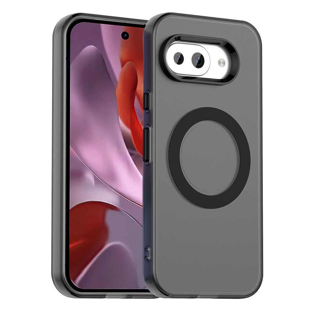 Candy zselés tok MagSafe-val a Google Pixel 9a készülékre - fekete