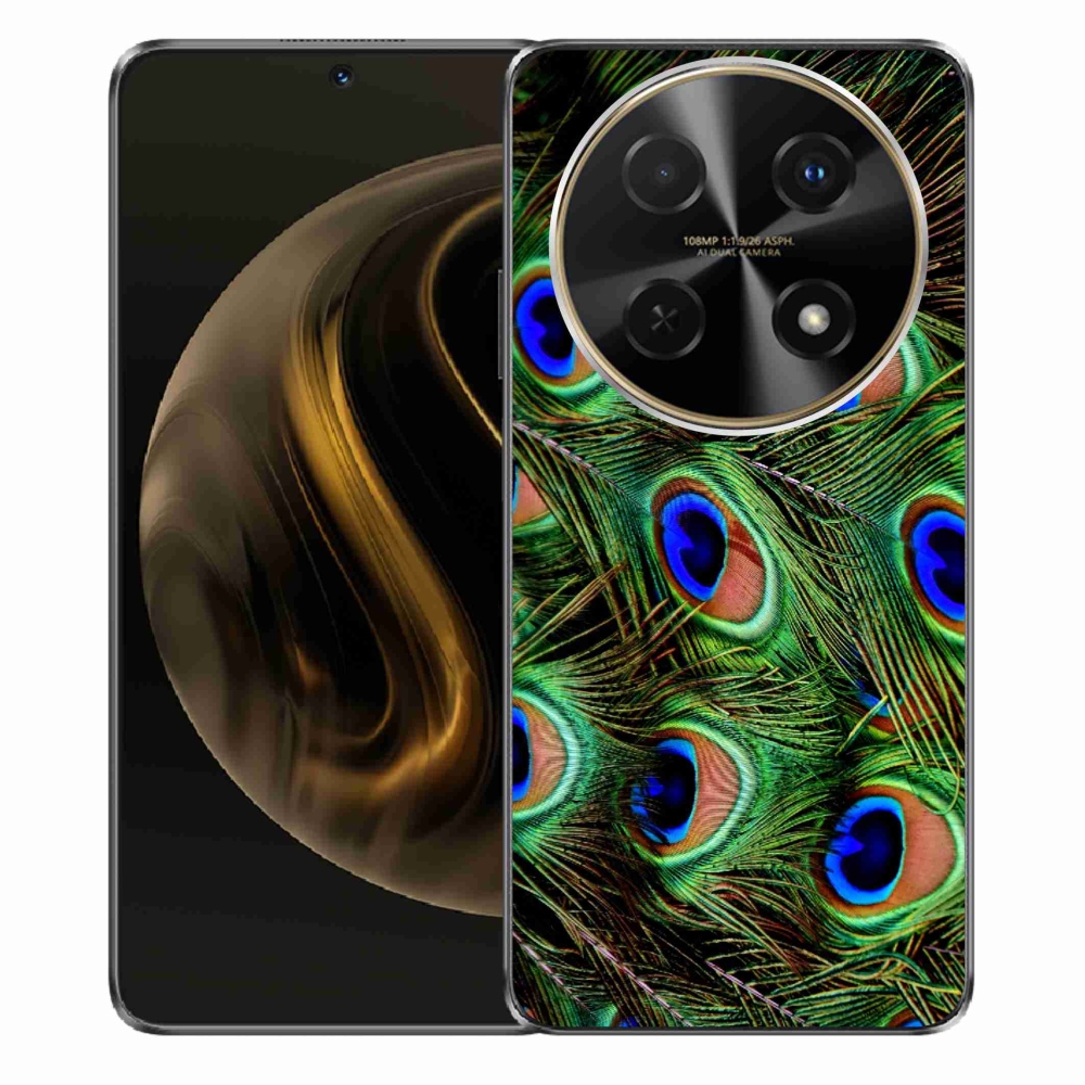 Gél borítás mmCase a Huawei Nova 12i készülékhez - pávatoll