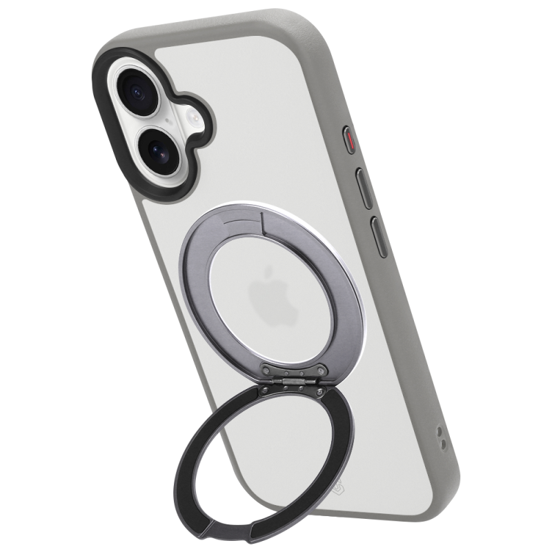 Tactical MagForce Hyperstand tok az Apple iPhone 17-hez, világosszürke