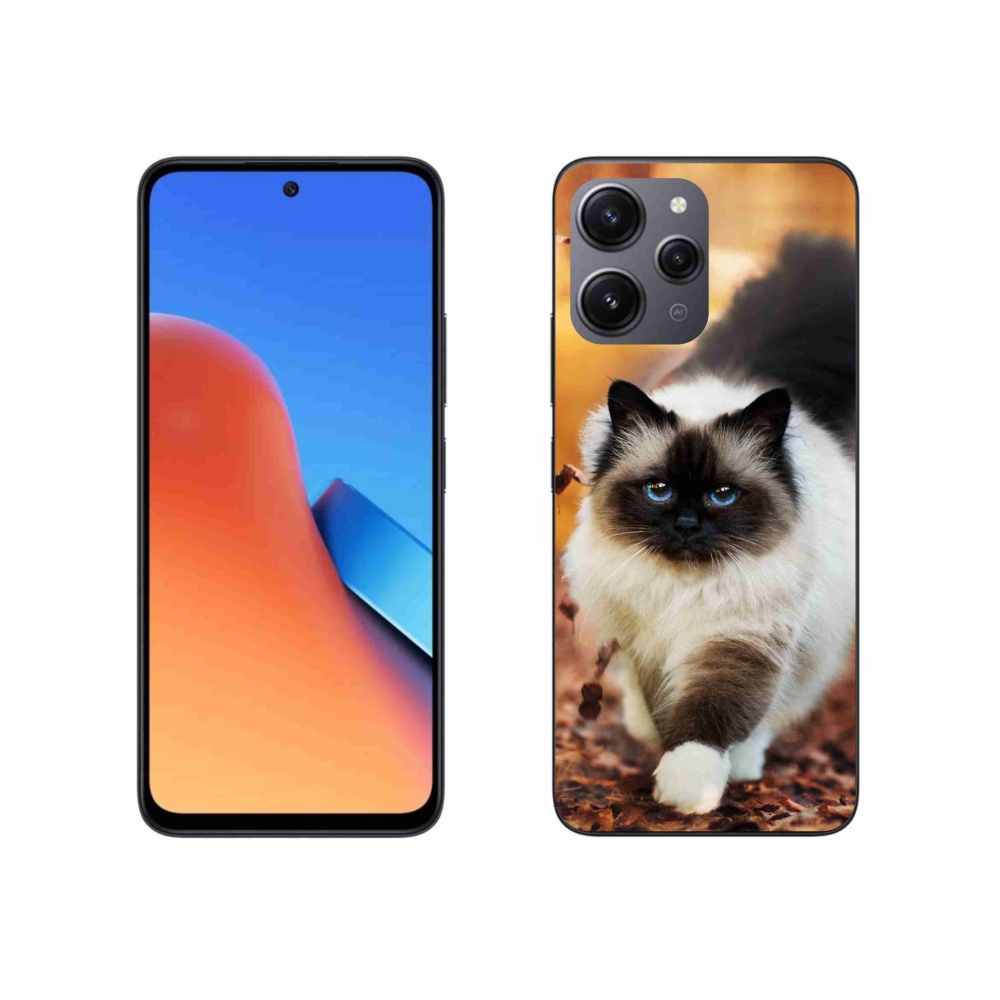 Gél tok mmCase a Xiaomi Redmi 12-hez - macska