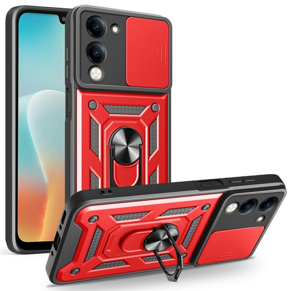 Csúszásálló borítás a Vivo Y29s 5G készülékhez - piros