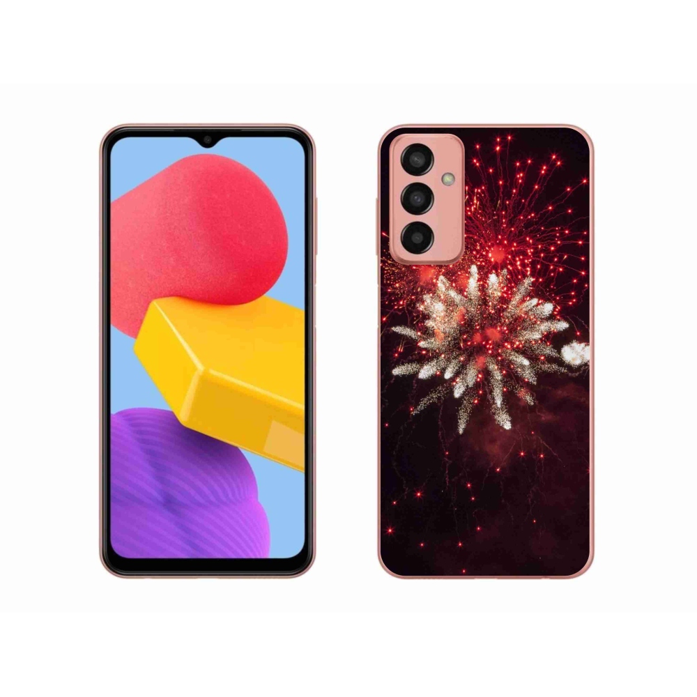 Gél borítás mmCase Samsung Galaxy M13 - tűzijátékhoz