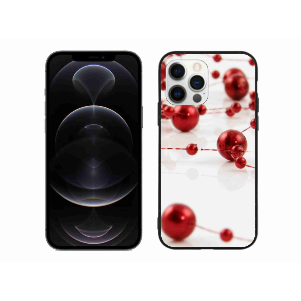 Gél borítás mmCase iPhone 12 Pro Max készülékhez - Karácsonyi lánc