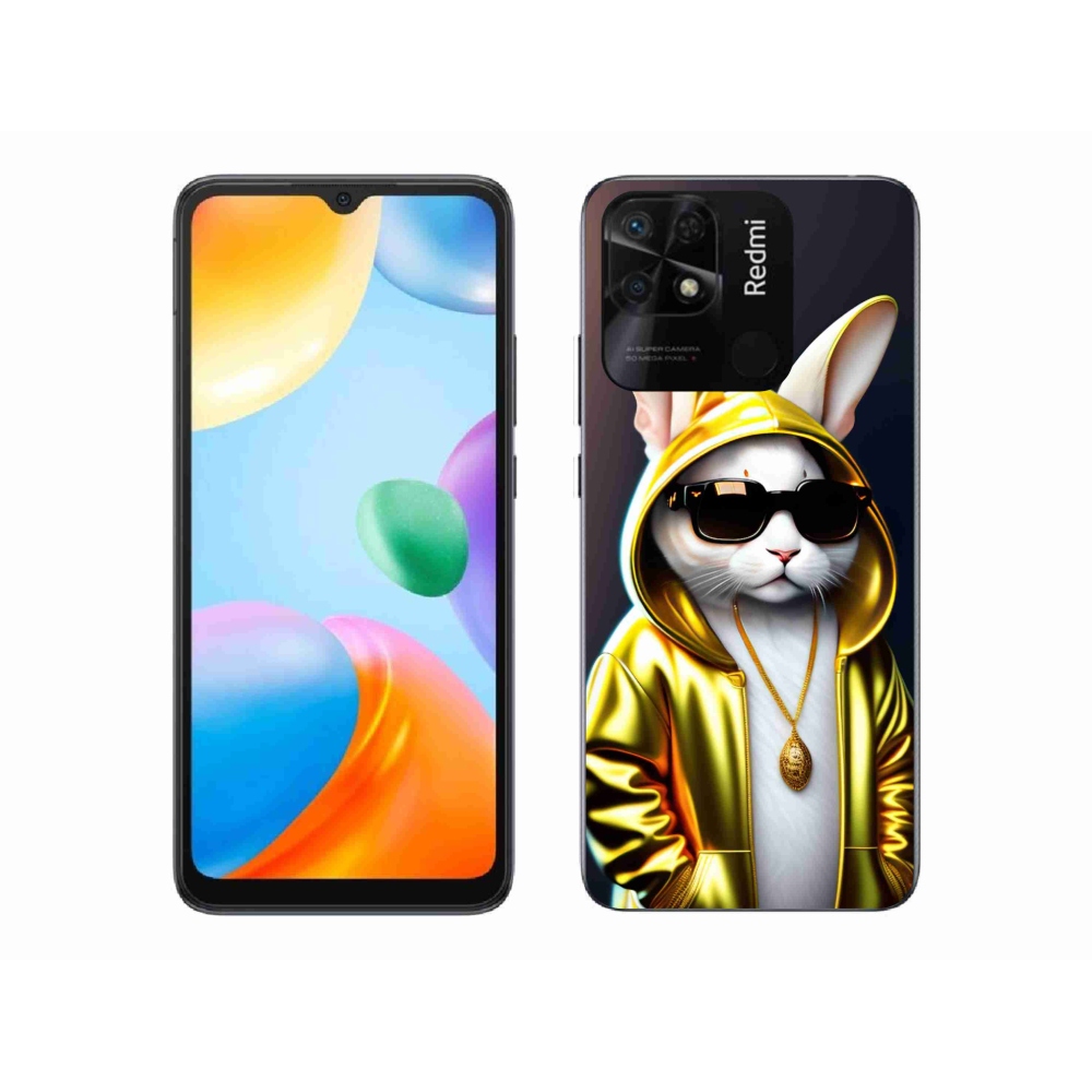 Gél borítás mmCase a Xiaomi Redmi 10C-hez - cat boss