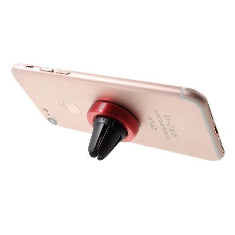 Air univerzális mágneses mobiltelefon tartó ventilátorhoz - piros