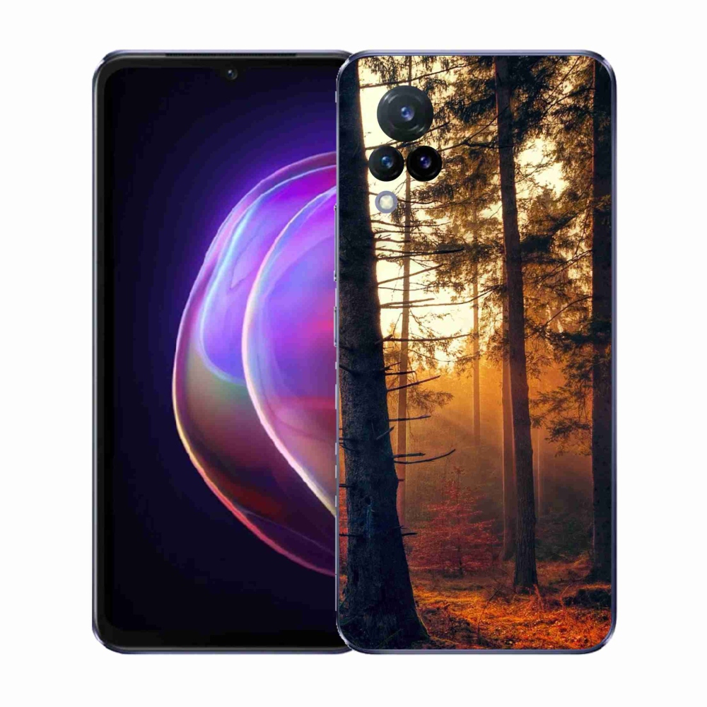 Gél borítás mmCase a Vivo V21 4G/5G készülékhez - erdő