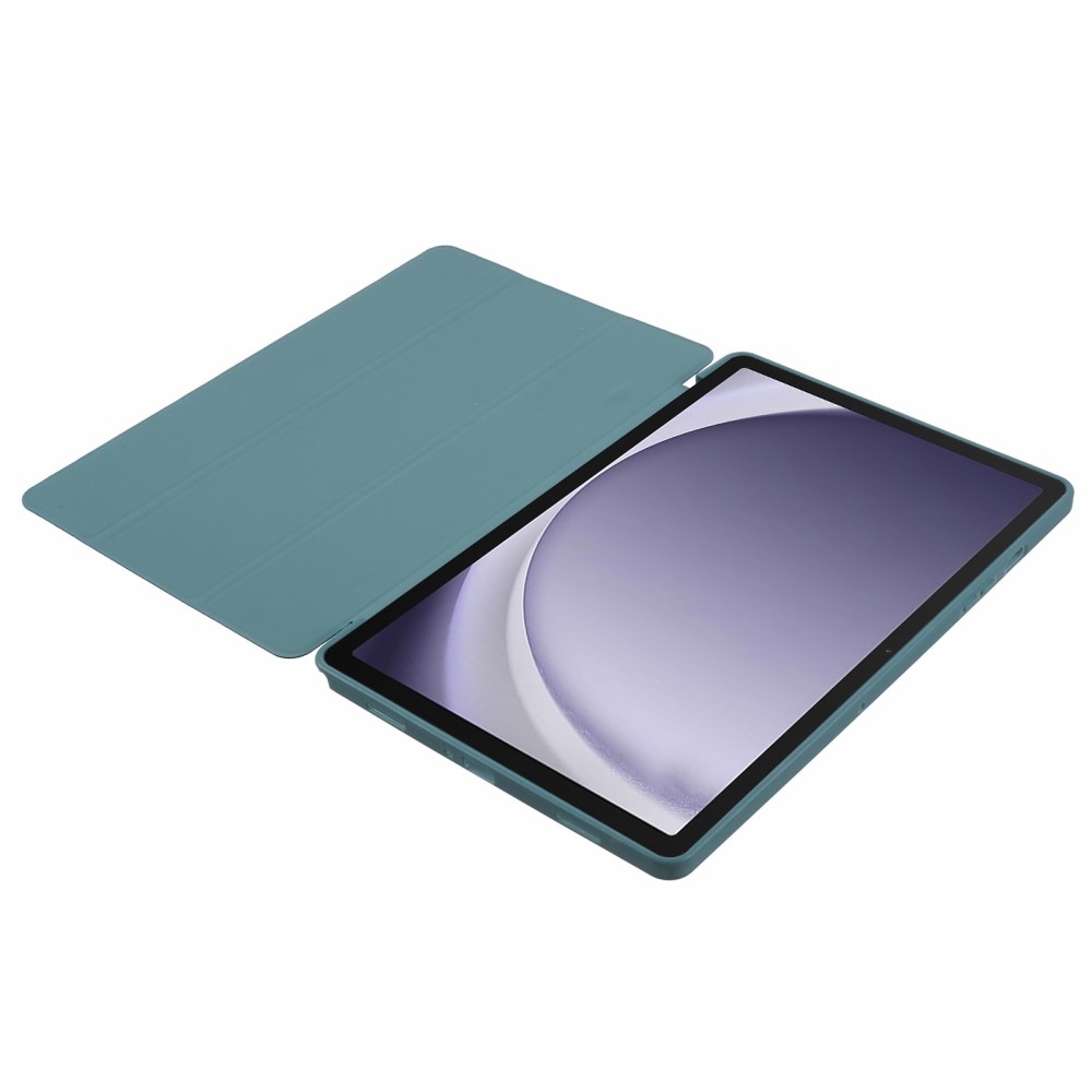 Fedélzáró tok Samsung Galaxy Tab A9+ készülékhez - sötétzöld