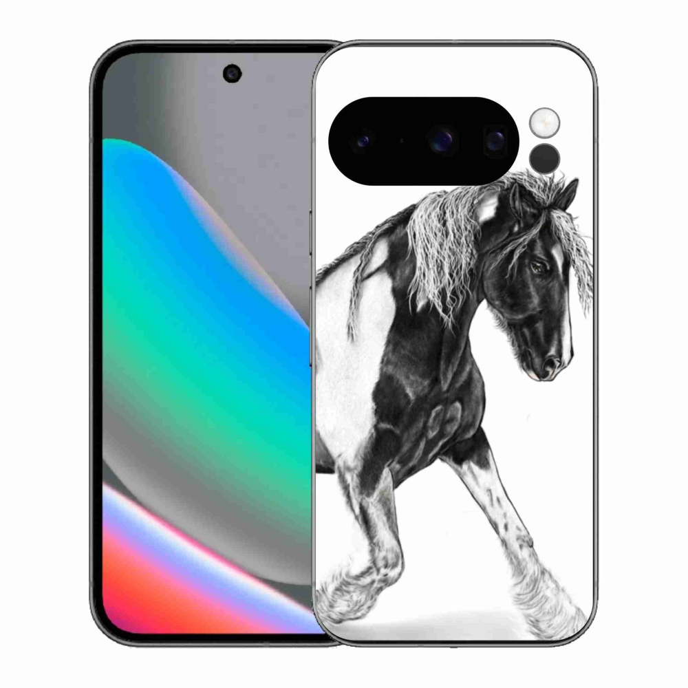 Zselés borítás mmCase a Google Pixel 10 Pro számára - ló