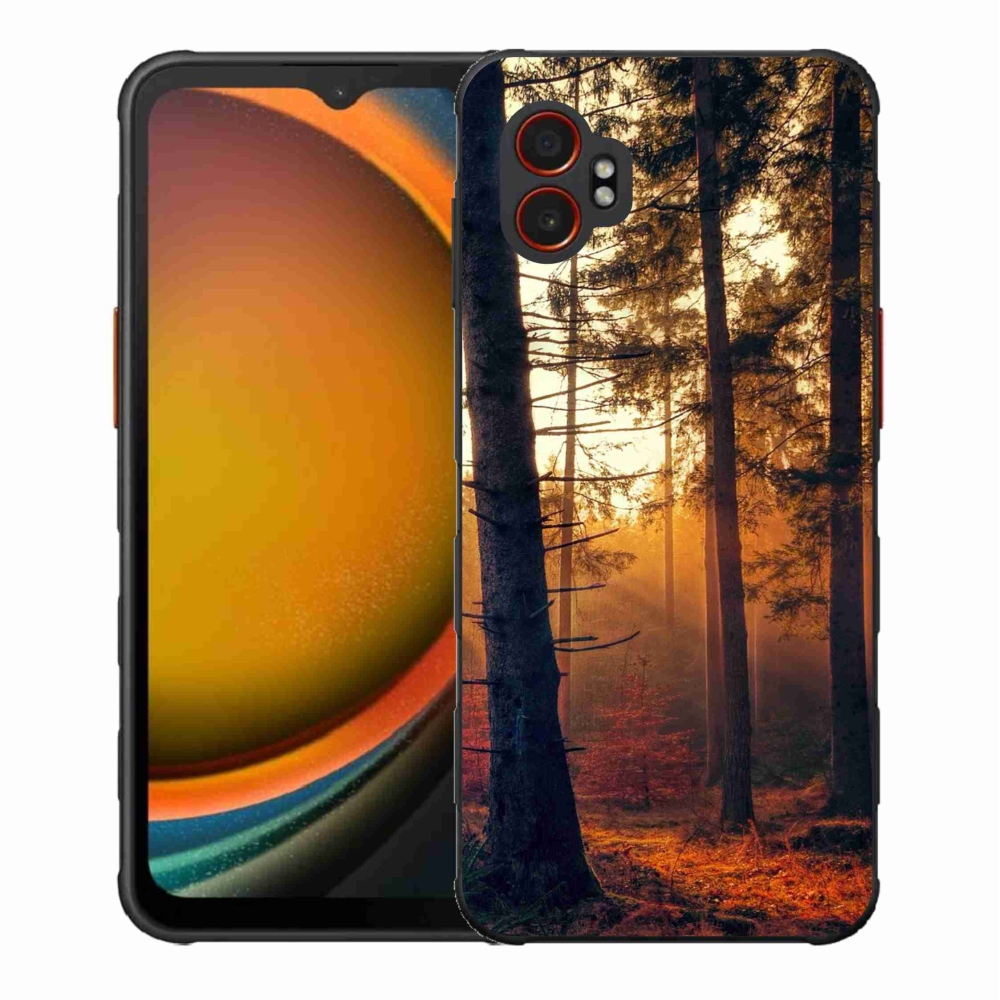 Zselés borítás mmCase Samsung Galaxy Xcover 7 Pro - erdő